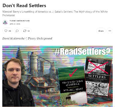 Don't Read Settlers