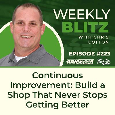 Continuous Improvement: Build a Shop That Never Stops Getting Better [E223] - Chris Cotton Weekly Blitz