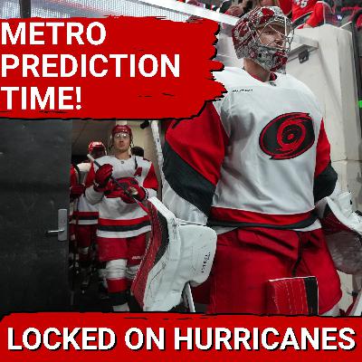 Where do the Carolina Hurricanes Finish in the Metropolitan Division in 2025-26?