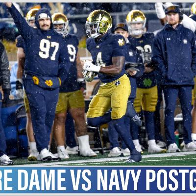 Notre Dame vs Navy Instant Reaction Postgame Show Notre Dame vs Navy Instant Reaction Postgame Show