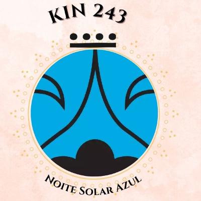 Leitura Kin 243 (Noite Solar Azul) - NS1.38.05.08 - Dali Leitura Kin 243 (Noite Solar Azul) - NS1.38.05.08 - Dali