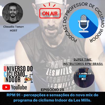 RPM 91 - percepções e sensações do novo mix do programa de ciclismo Indoor da Les Mills.