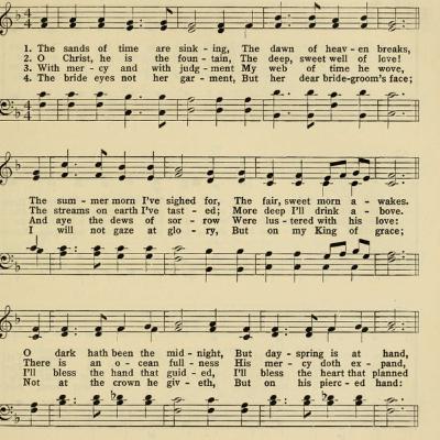 The Sands of Time Are Sinking (Song)