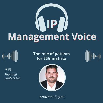 #83 The role of patents for ESG metrics