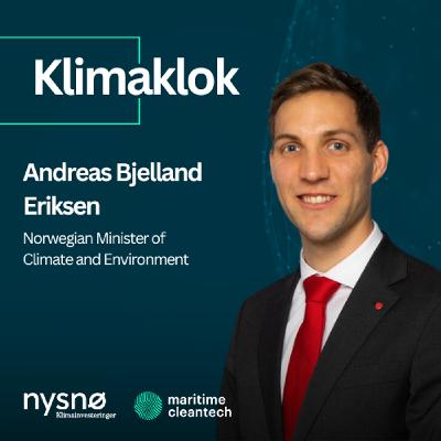 Bursdagsepisode med Klimaminister Andreas Bjelland Eriksen Bursdagsepisode med Klimaminister Andreas Bjelland Eriksen