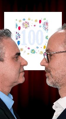 #100 Jubiläums-Folge von "Bulle & Schreiberling" #100 Jubiläums-Folge von "Bulle & Schreiberling"
