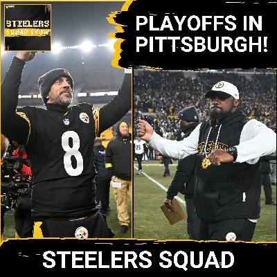 STEELERS SQUAD SHOW: Wild Card Preview | Can Pittsburgh End Playoff Drought vs. Texans on MNF? STEELERS SQUAD SHOW: Wild Card Preview | Can Pittsburgh End Playoff Drought vs. Texans on MNF?