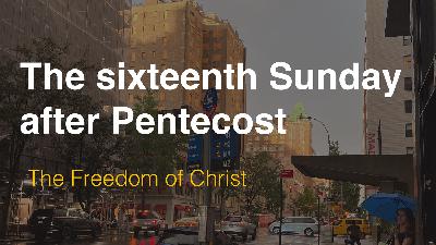 The Freedom of Christ