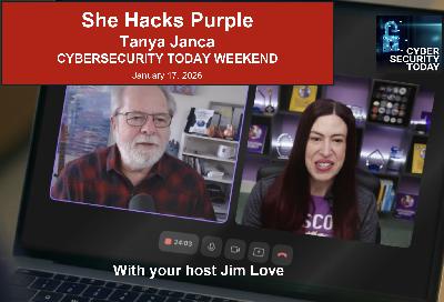 She Hacks Purple: An Interview With Cybersecurity Expert Tanya Janca She Hacks Purple: An Interview With Cybersecurity Expert Tanya Janca