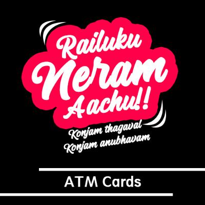 Railuku Neram Aachu!! | ATM Cards | with Eesha | Konjam Thagaval Konjam Anubhavam Railuku Neram Aachu!! | ATM Cards | with Eesha | Konjam Thagaval Konjam Anubhavam
