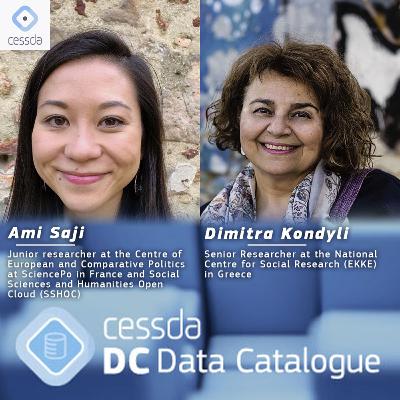 CESSDA Podcast with Dr Dimitra Kondyli and Ami Saji