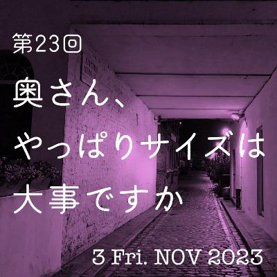 第23話「奥さん、やっぱりサイズは大事ですか」