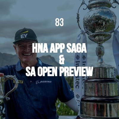 Episode 83: Handicap App Saga and SA Open Preview Episode 83: Handicap App Saga and SA Open Preview