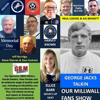 OUR MILLWALL FANS SHOW- Sponsored by G & M Motors, Gravesend 300126