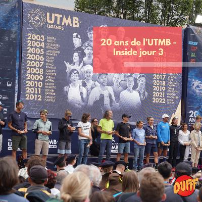 20 ans de l'UTMB - 30 août - Au coeur de la semaine UTMB