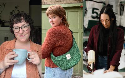 #221: Upcycling Secrets – Kat Camfield with Brynn, Emily & Meagan
