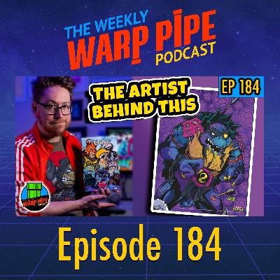 👉 Geeky Art & Retro Games | Artist Tom Ryan Joins the Warp Pipe - EP 184