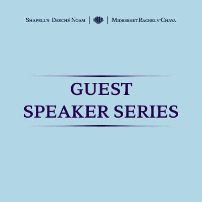 Guest Speaker - Rabbi Yehoshua Liff - Rav Eliezer Menachem Shach Zatzal: Personal Glimpses Into This Historic Torah Figure