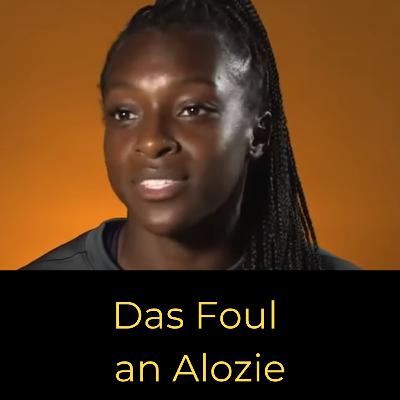 Das Foul an Alozie - Nigeria draußen Das Foul an Alozie - Nigeria draußen