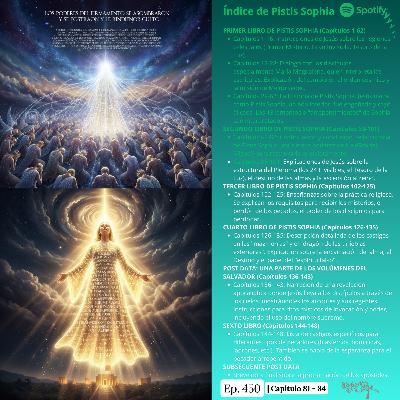 #450 LA PISTIS SOPHIA #Día19 | Capítulo 81 - 84