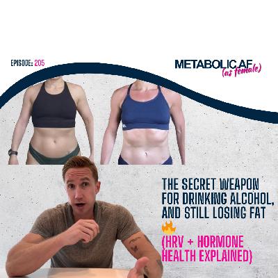 THE SECRET WEAPON FOR DRINKING ALCOHOL, AND STILL LOSING FAT🔥 (HRV + HORMONE HEALTH EXPLAINED)
