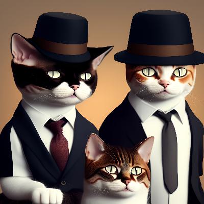 Comedy Cat Podcast – Life With Bucky. Guests: cat artificial Intelligence experts Eenry Iggins and Sergeant Pickering. Comedy Cat Podcast – Life With Bucky. Guests: cat artificial Intelligence experts Eenry Iggins and Sergeant Pickering.