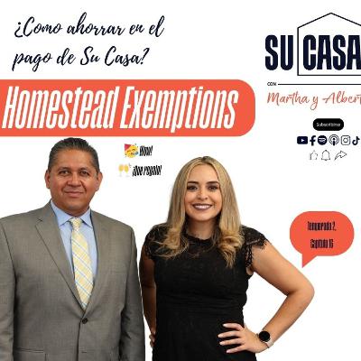 💲 HOMESTEAD EXEMPTIONS,🏡 o ¿Cómo ahorrar en el pago de la mensualidad de Su Casa? 🏠