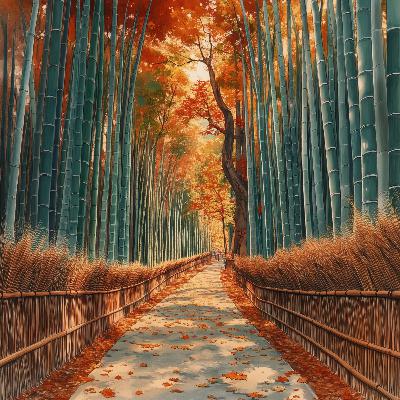 Sleep Story (no ads): "The Whispering Bamboo Trails of Arashiyama in Late Autumn" - Slumber Stories: Ep. 110