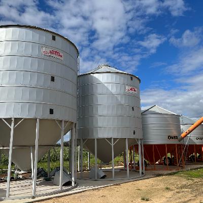 High moisture grain storage