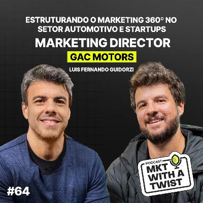 Estruturando o Marketing 360º no setor automotivo e startups | #64 Luis Fernando Guidorzi