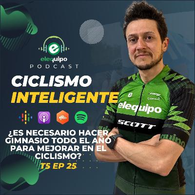 ¿Es necesario hacer gimnasio todo el año para mejorar en el ciclismo?
