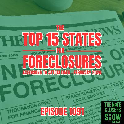 What States Have The Highest Number of Foreclosures: Q1 2026