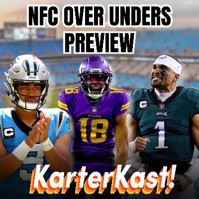 2025 NFC OVER/UNDERS PREVIEW