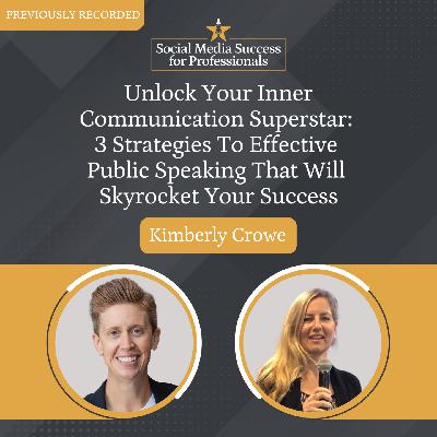 REPLAY - Unlock Your Inner Communication Superstar: 3 Strategies To Effective Public Speaking That Will Skyrocket Your Success REPLAY - Unlock Your Inner Communication Superstar: 3 Strategies To Effective Public Speaking That Will Skyrocket Your Success