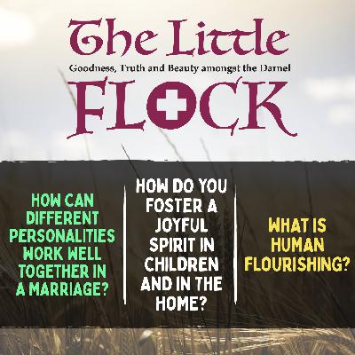 11. How do you foster a joyful spirit in children and in the home? What is human flourishing? How can different personalities work well together in a marriage? 11. How do you foster a joyful spirit in children and in the home? What is human flourishing? How can different personalities work well together in a marriage?
