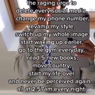 New year new me, and what about it? New year new me, and what about it?