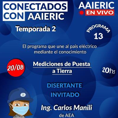 Conectados con AAIERIC – Mediciones de Puesta a Tierra - Temporada 2 - Programa 13