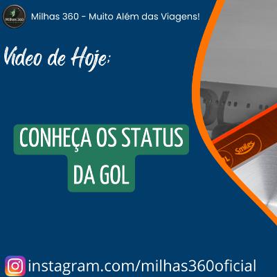 Conheça os status da gol Conheça os status da gol