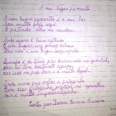 Poema sobre. :. O meu lugar favorito