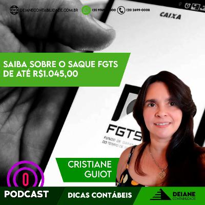 FGTS saque de até 1045,00.