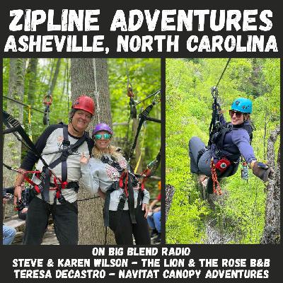Zipline and Canopy Adventures in Asheville, North Carolina
