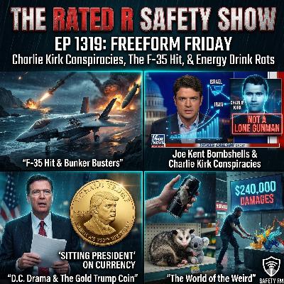 EP 1319: Freeform Friday - Charlie Kirk Conspiracies, The F-35 Hit, & Energy Drink Rats EP 1319: Freeform Friday - Charlie Kirk Conspiracies, The F-35 Hit, & Energy Drink Rats