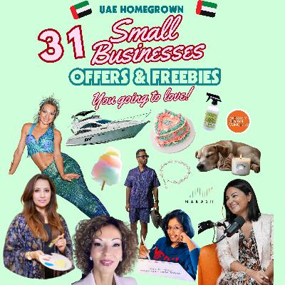 PART 6: LIVE SHOPPING! 🇦🇪UAE SMALL BUSINESSES OFFERS! Baking, boats, pets, podcasting, bioenzimes, party transformations