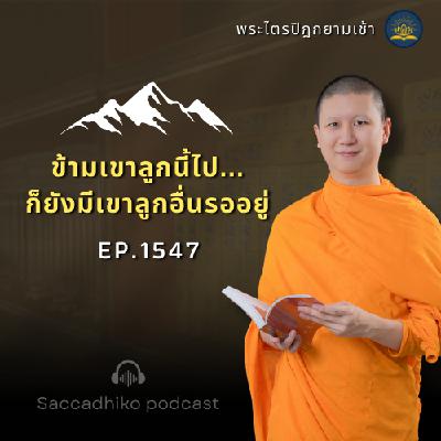 MT1547 ข้ามเขาลูกนี้ไป...ก็ยังมีเขาลูกอื่นรออยู่ | พระไตรปิฎกยามเช้า EP.1547 19/06/68