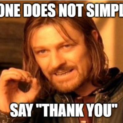 Have You Said Thank You Preview Have You Said Thank You Preview