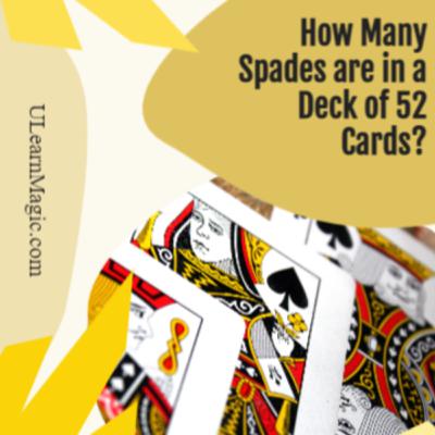 How Many Spades are in a Deck of Cards?