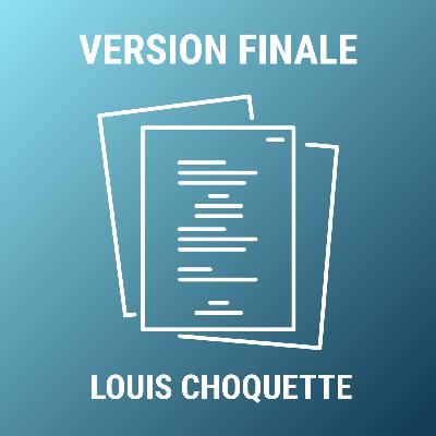 VF - Louis Choquette (Mirage - Les honorables) VF - Louis Choquette (Mirage - Les honorables)