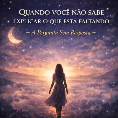 Quando você não sabe explicar o que está faltando - A Pergunta Sem Resposta Quando você não sabe explicar o que está faltando - A Pergunta Sem Resposta