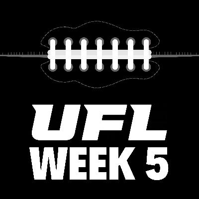 UFL Week 5 Preview and UFL News UFL Week 5 Preview and UFL News