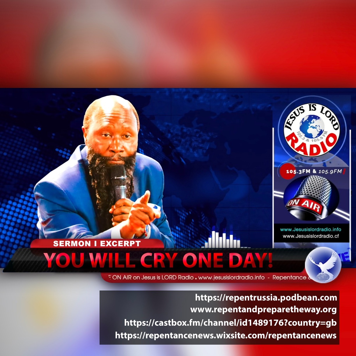 EPISODE 481 - YOU WILL CRY ONE DAY - PROPHET DR. OWUOR episode artwork